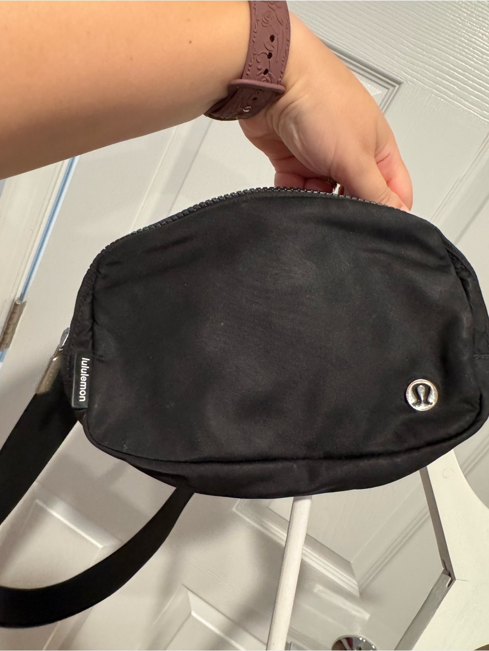 lululemon athletica Black Belt Bag Crossbody